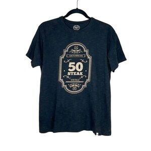 50 Steak Aged to Perfection Graphic print tee size Small